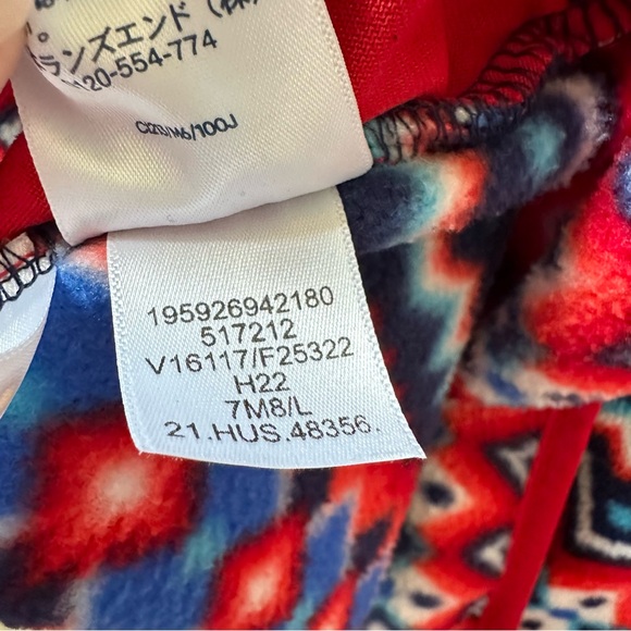 Lands End Women’s Size Large Heritage Quarter Snap Fleece Pullover Sweater Top - Picture 10 of 12